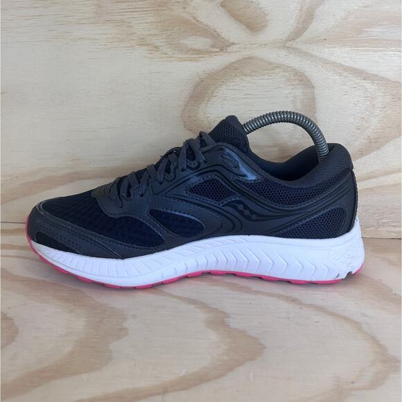 Saucony - Cohesion 12 - Running Shoes - Black/Pink - Women's - 8.5 - S10471-5 - Picture 4 of 9